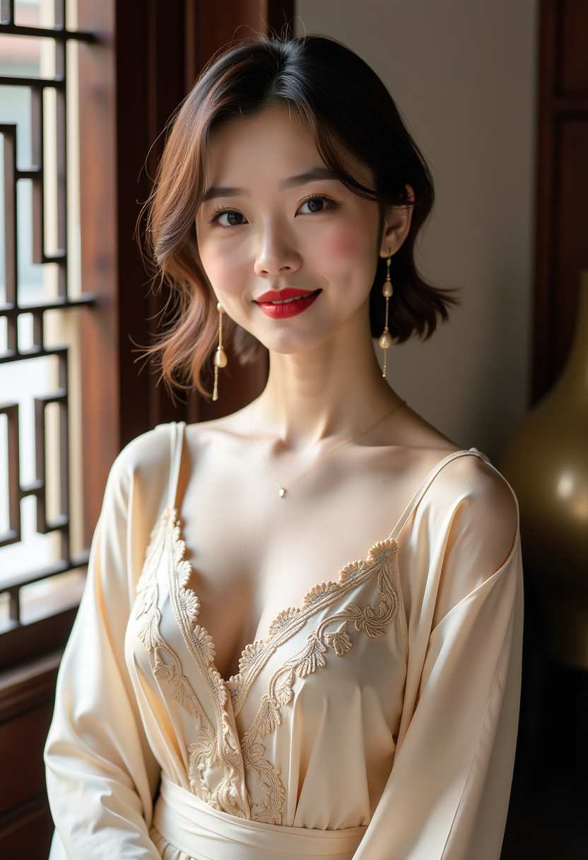 韩剧《2个女儿》雨夜重逢剧照